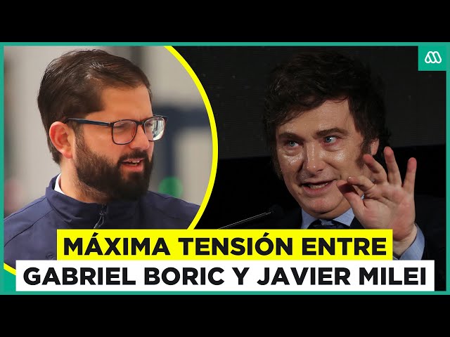 ⁣Máxima tensión entre Argentina y Chile: La polémica entre MIlei y Boric