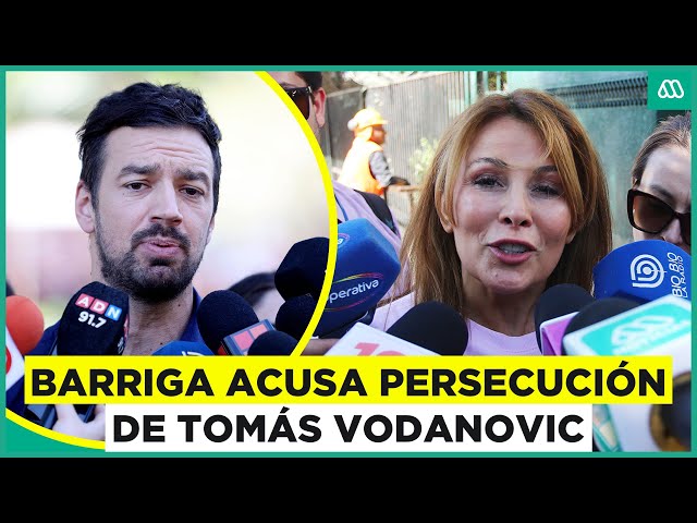 ⁣Caso Barriga: Exalcaldesa acusa persecución de Tomás Vodanovic