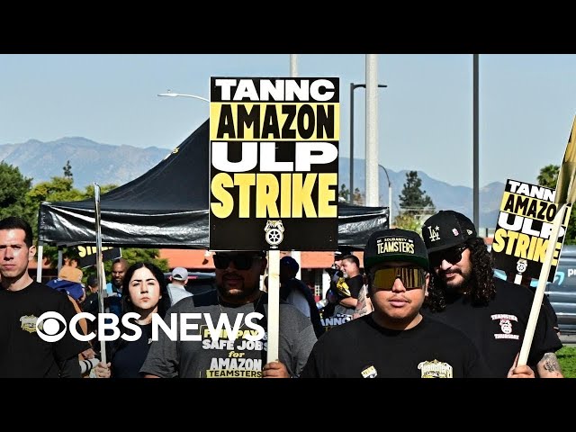 ⁣What to know about the Teamsters' strike against Amazon