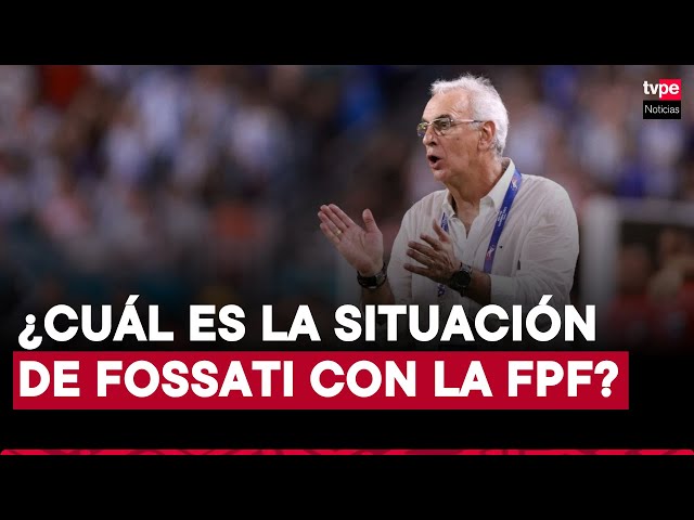 ⁣Jorge Fossati no tiene pensado renunciar a la Selección Peruana, aclara su representante