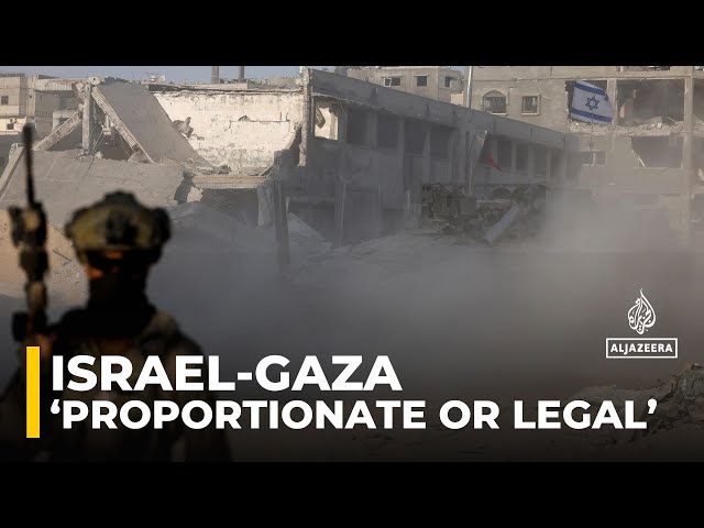 ⁣Fewer consider Israel’s military action in Gaza ‘proportionate or legal’: Analysis