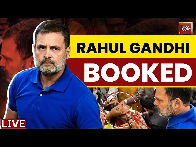 ⁣Parliament Scuffle live Updates: Rahul Gandhi Booked  |Cong Counters BJP's Assault Charge