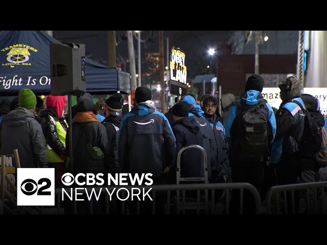 ⁣New York Amazon workers join thousands striking across country