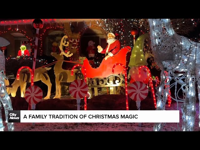 ⁣Family’s Christmas decorations bring holiday cheer to Villeray