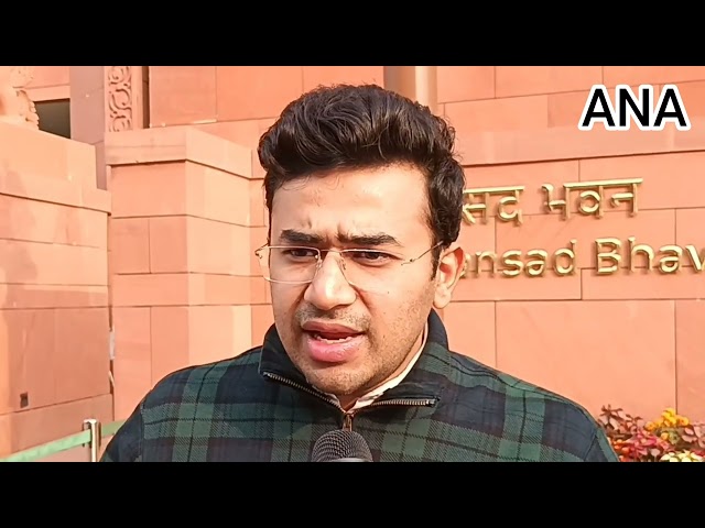 ⁣Tejasvi Surya ने कहा की अम्बेदकर ने कहा था की कॉंग्रेस में शामिल होना, आत्महत्या जैसा है