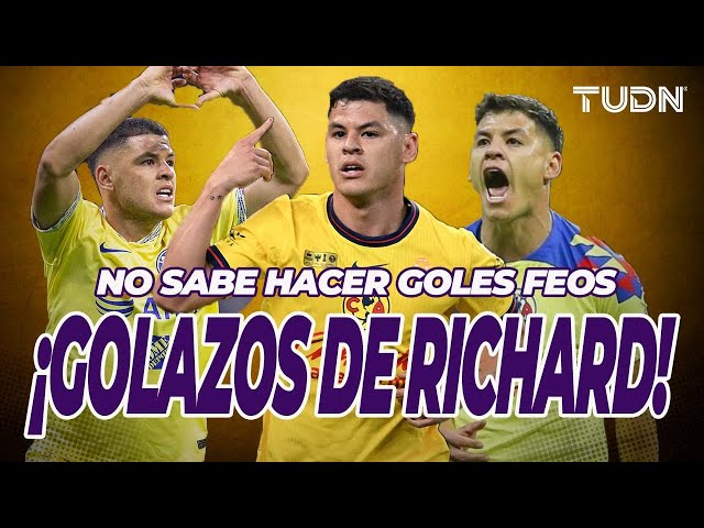 ⁣¡EL HOMBRE DE LAS FINALES!  Top GOLAZOS de Richard Sánchez con el América | TUDN