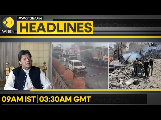 ⁣30 killed In Israeli Strikes In Gaza | Imran Khan's New Deadline For Movement | WION Headlines