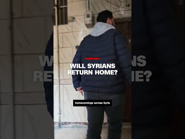 ⁣Will Syrians return home?