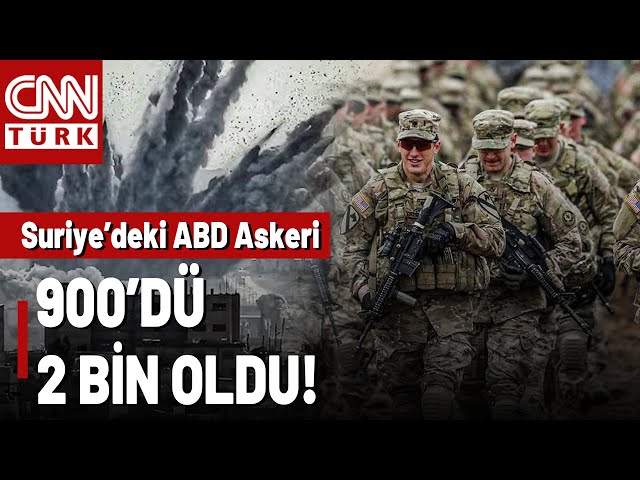 ⁣Pentagon'dan Sıcak Açıklama! Suriye'de ABD Askeri Sayısı 2 Kat Arttı, ABD'nin Son Çır