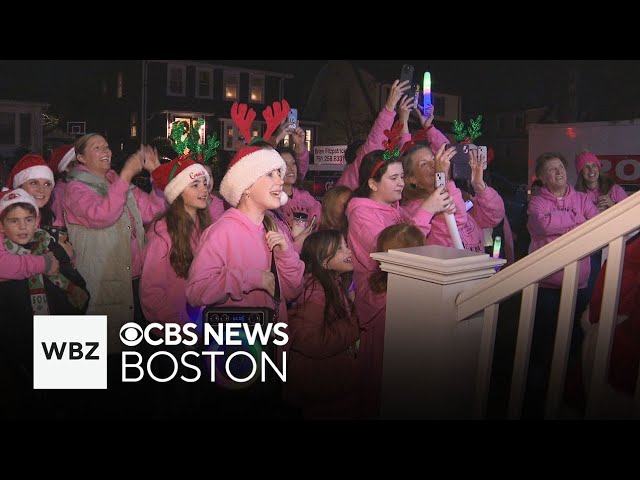 ⁣Waltham Warriors deliver holiday cheer to families impacted by cancer