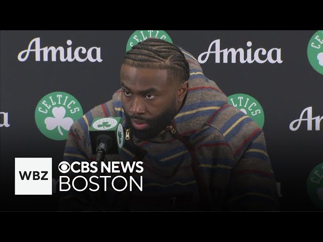 ⁣Jaylen Brown reacts to break-in at Wellesley house