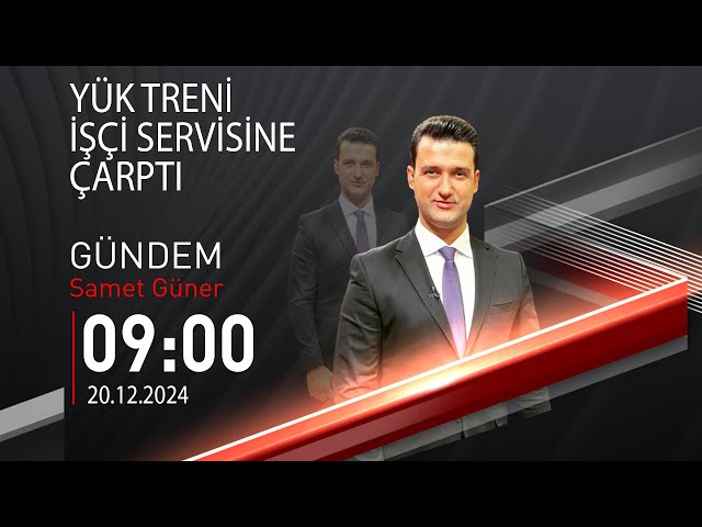 ⁣ #CANLI | Samet Güner ile Gündem | 20 Aralık 2024 | HABER #CNNTÜRK