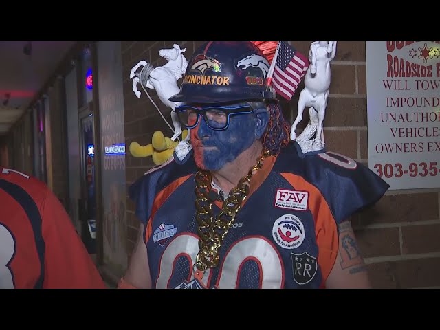 ⁣Broncos superfan 'The Broncnator' retiring his famous look after 28 years