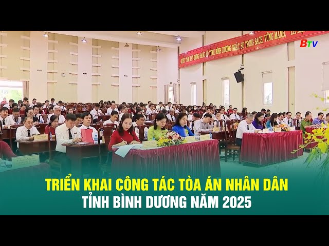 ⁣Triển khai công tác Tòa án Nhân dân tỉnh Bình Dương năm 2025