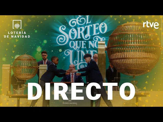 ⁣DIRECTO: Sorteo de la lotería de Navidad 2024 | Sorteo extraordinario