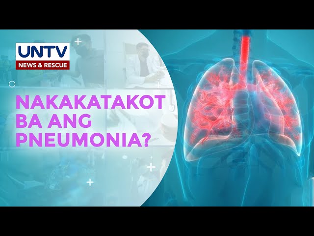 ⁣Pneumonia dapat nga bang katakutan?