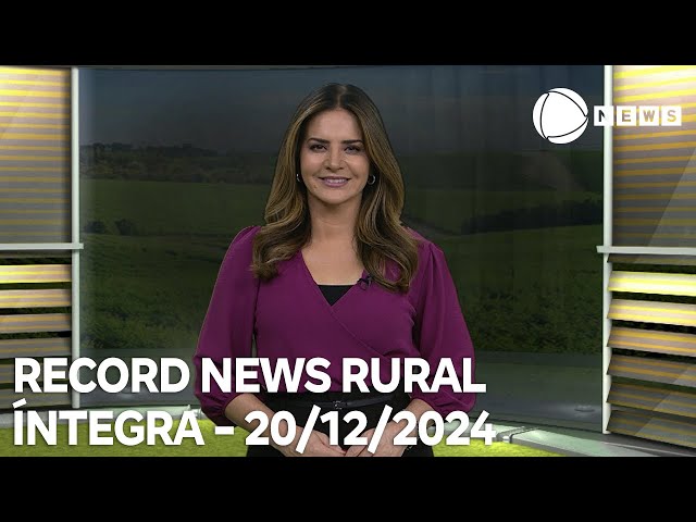 ⁣Record News Rural - 20/12/2024