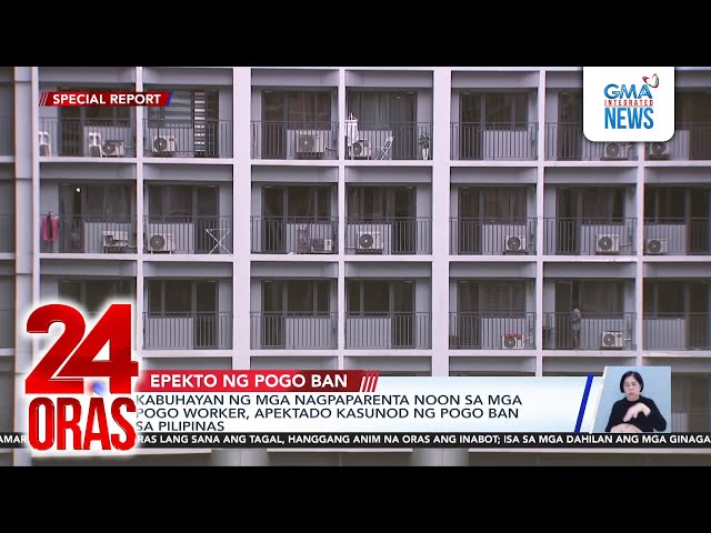 ⁣Kabuhayan ng mga nagpaparenta noon sa mga POGO worker, apektado kasunod ng POGO ban sa... | 24 Oras