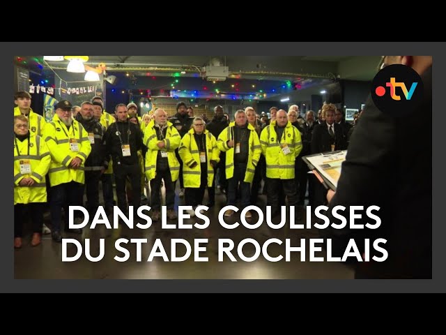 ⁣Dans les coulisses avec les femmes et les hommes de l'ombre du Stade Rochelais