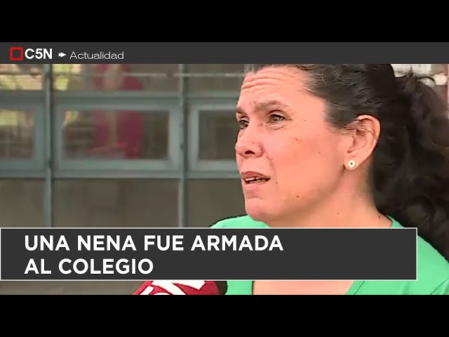 ⁣UNA NENA FUE ARMADA AL COLEGIO: PLANEABA MATAR A 14 ALUMNOS Y A UNA DOCENTE