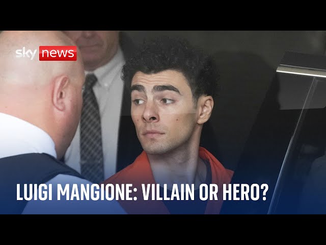 ⁣People are divided about alleged healthcare boss assassin Luigi Mangione