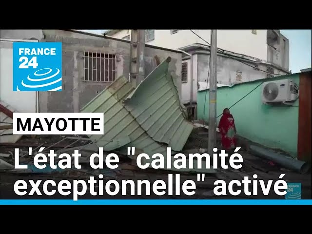 ⁣Mayotte : l'état de "calamité exceptionnelle" activé • FRANCE 24