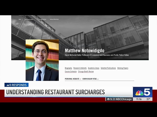 ⁣Restaurant surcharges for healthcare raise eyebrows