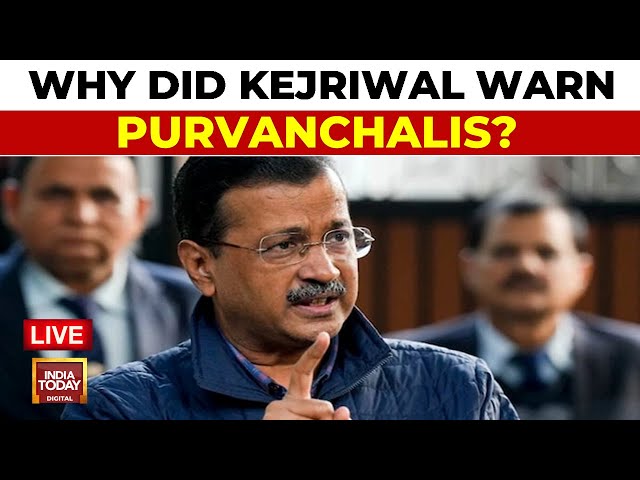 ⁣Arvind Kejriwal LIVE | Kejriwal Slams BJP While Addressing People Of Purvanchal | Delhi Polls