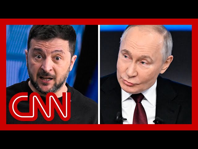 ⁣Zelensky calls Putin a ‘dumbass’ for challenging a missile ‘duel’