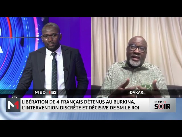 ⁣Intervention discrète et décisive de SM le Roi pour la libération de Français détenus au Burkina