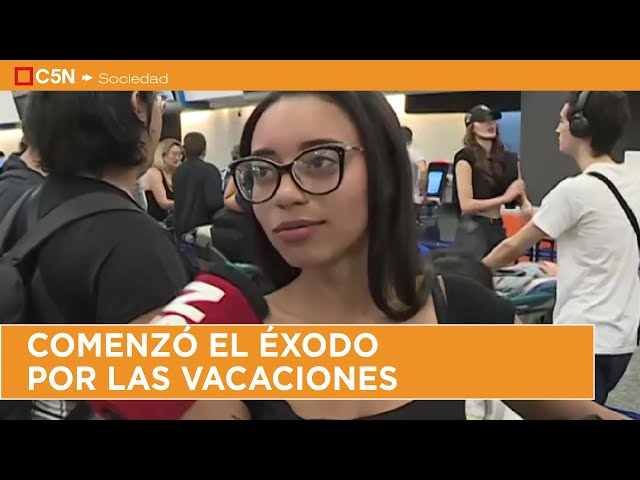 ⁣CUENTA REGRESIVA PARA NAVIDAD: COMENZÓ EL ÉXODO POR LAS VACACIONES