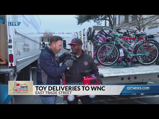 ⁣Toy Drive to deliver gifts to western NC