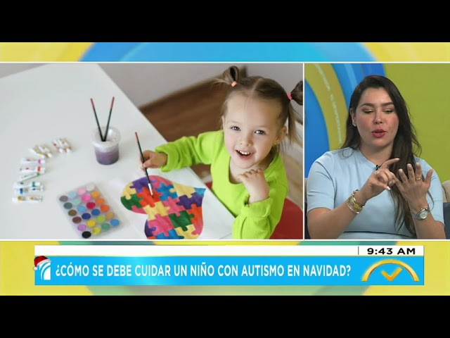 ⁣¿Cómo se debe cuidar un niño con autismo en navidad?