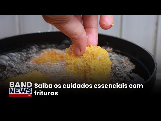 ⁣Cuidados para trabalhar com frituras | BandNewsTV