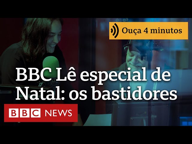 ⁣BBC Lê especial de Natal: os bastidores