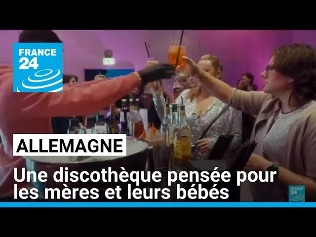 ⁣Allemagne : une discothèque pensée pour les mères et leurs bébés • FRANCE 24