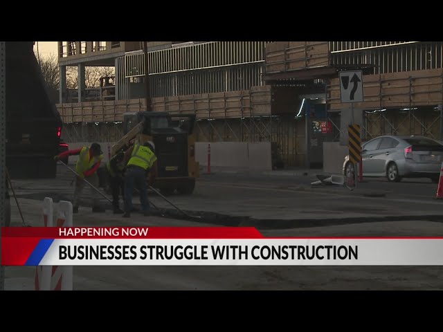 ⁣East Colfax businesses feel impact of construction