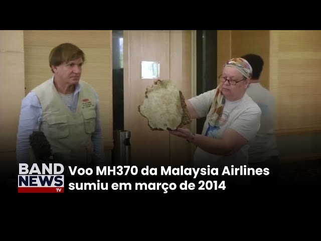 ⁣Malásia retoma buscas por avião desaparecido há 10 anos | BandNewsTV