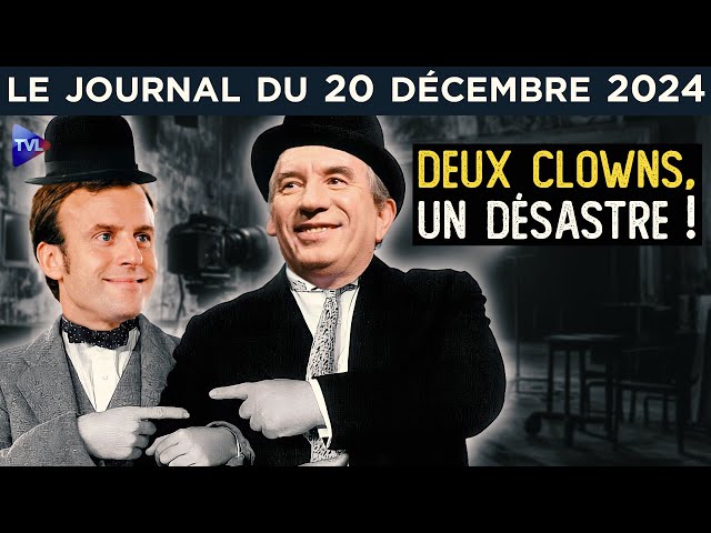 ⁣Macron et Bayrou : les nuls au pouvoir - JT du vendredi 20 décembre 2024