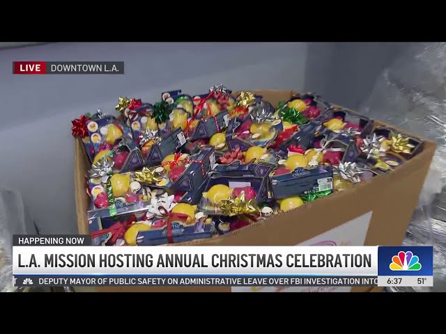 ⁣LA Mission hosting annual Christmas celebration