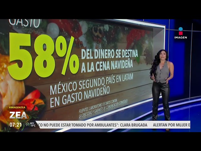 ⁣Mexicanos aumentan de 3 a 5 kilos de peso durante las fiestas decembrinas | Noticias con Paco Zea