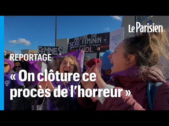 ⁣Procès Pélicot : des féministes espagnoles à Avignon pour soutenir les femmes françaises