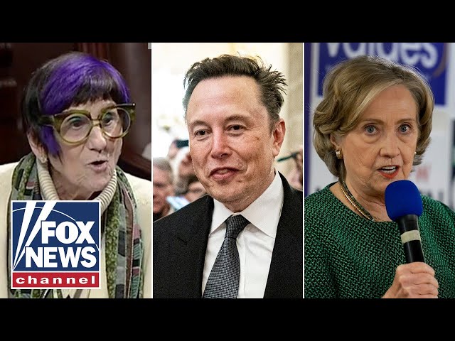 ⁣'President Musk?': Hillary, Dems UNLEASH on Elon