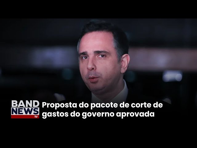 ⁣Senado conclui votação do pacote de corte de gastos | BandNewsTV