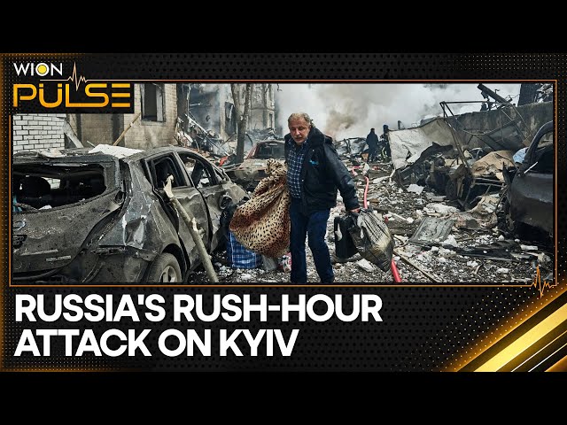 ⁣Russia Bombards Kyiv With Eight Ballistic Missiles | WION Pulse | World News