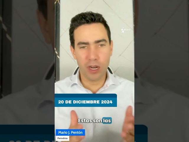 ⁣Las principales noticias para Cuba hoy, 20 de diciembre de 2024 con Mario J. Pentón.  #Cuba