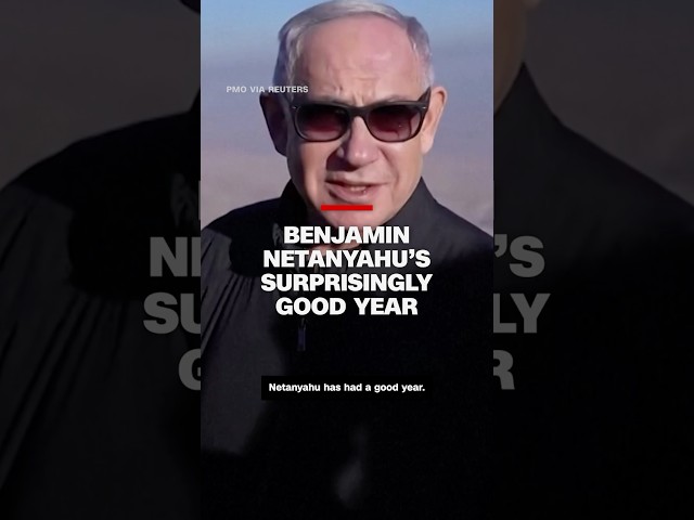 ⁣Benjamin Netanyahu’s surprisingly good year