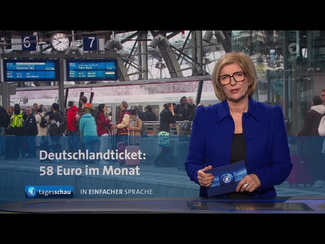 ⁣tagesschau in Einfacher Sprache 19:00 Uhr, 20.12.2024