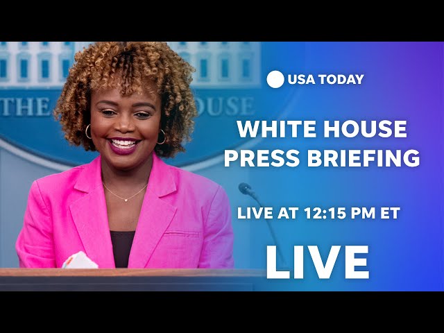 ⁣Watch live: White House press briefing with Karine Jean-Pierre