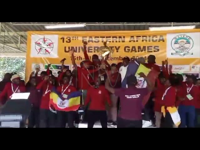 ⁣13th Eastern Africa Games :Ndejje university win  a record 8th time